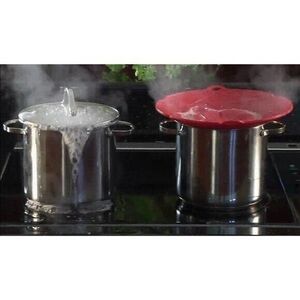 Pan Spill Stopper Lid Topper Kochblume Cookware 11-1/4 Inch Green Cookware